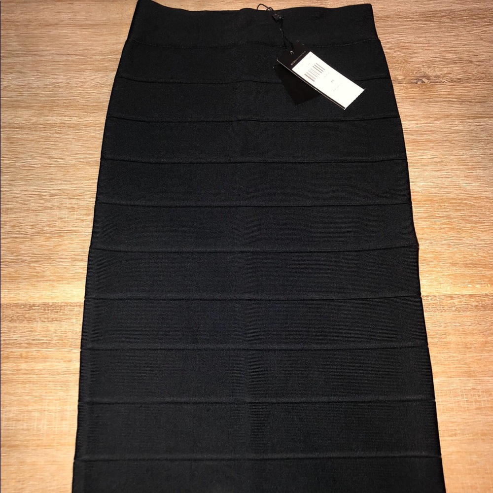 COPY - BCBG MaxAzria Power Skirt BLACK XSMALL NWT!